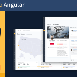 Angular Admin Dashboard Template