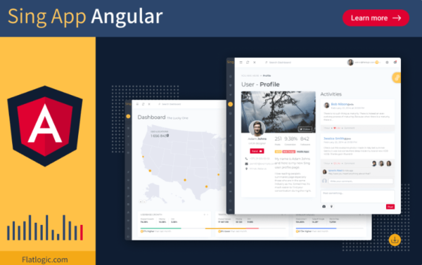 Angular Admin Dashboard Template