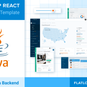 React Admin Dashboard Template with Java Backend