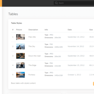 Free Bootstrap Admin Dashboard Template