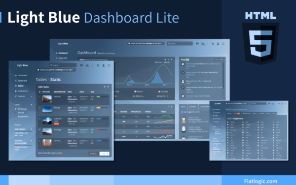 Free and Open Source Bootstrap Admin Dashboard Template